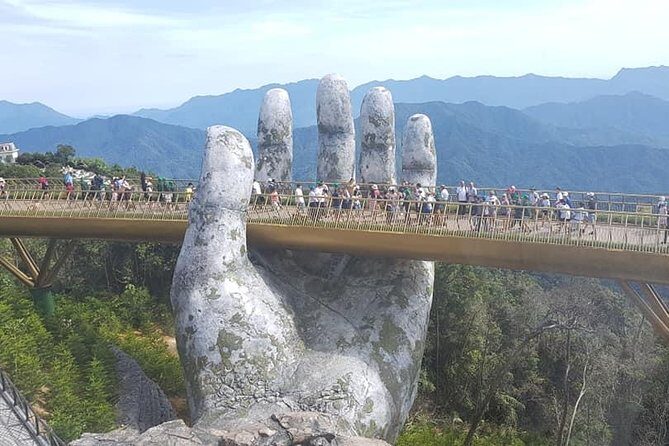 Golden Bridge & Ba Na via Cable Car, Primary Jungle from Da Nang or Hoi An city - Key Points