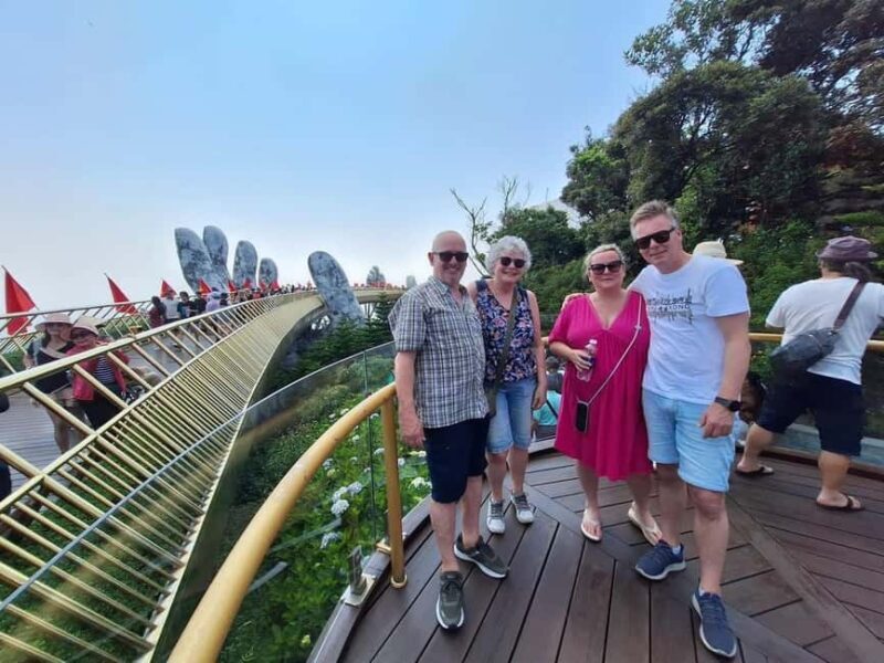 Golden Bridge & BaNa Hills by Private Car Hoi An/DaNang - Exploring the Golden Bridge & Ba Na Hills by Private Car from Hoi An or Da Nang