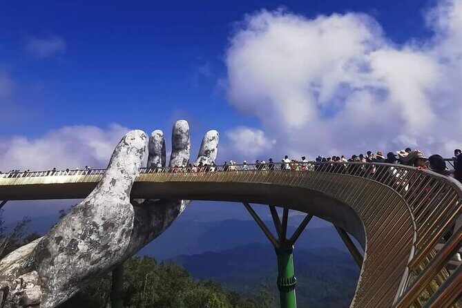 GOLDEN BRIDGE &MARBLE MOUNTAIN-AM PHU CAVE(Hell Cave)Private Tour - Key Points