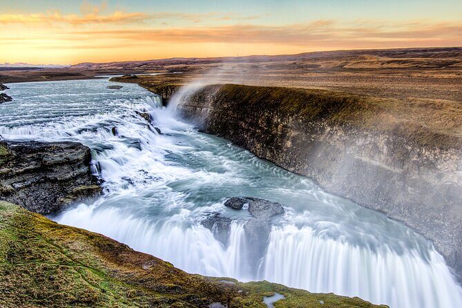 Golden Circle, Farm & Sky Lagoon Admission Small Group Tour - Gullfoss Waterfall