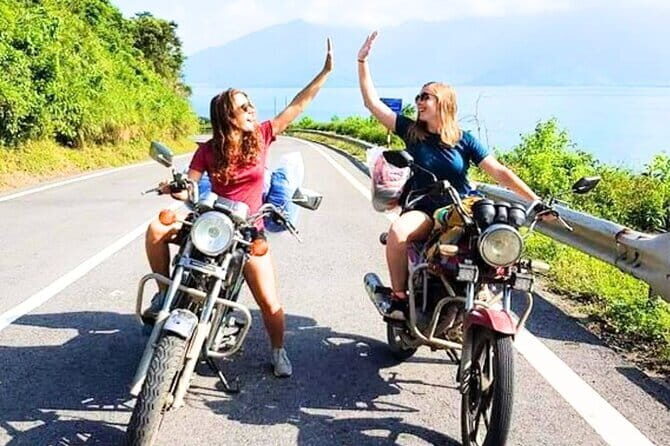 Golden Hand Bridge from Hue, Da Nang, Hoi An by Mr T Easy Rider - Key Points