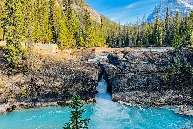 Golden Skybridge Emerald Lake Natural Bridge and Takakkaw Falls - Key Points