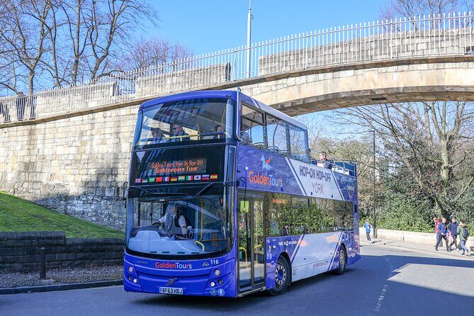 Golden Tours York Hop-on Hop-off Open Top Bus Tour with Audio Guide - Authentic Experiences from Reviewers