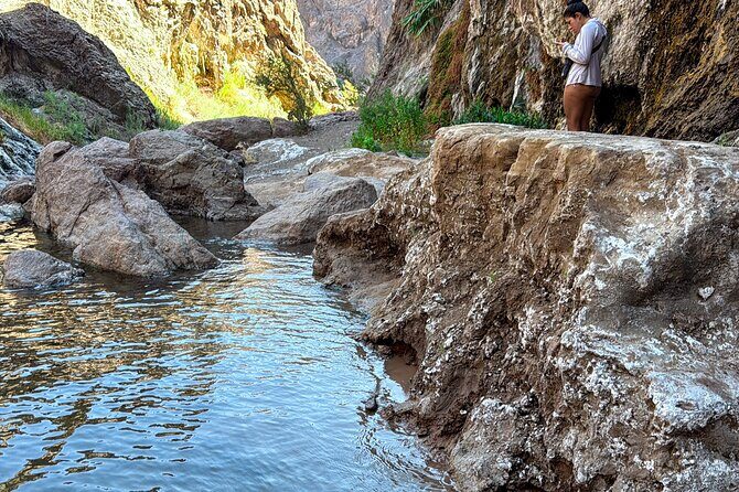 Goldstrike Hot Springs and 124 Degree Magma Heated Waterfall Hike - The Route and What to Expect