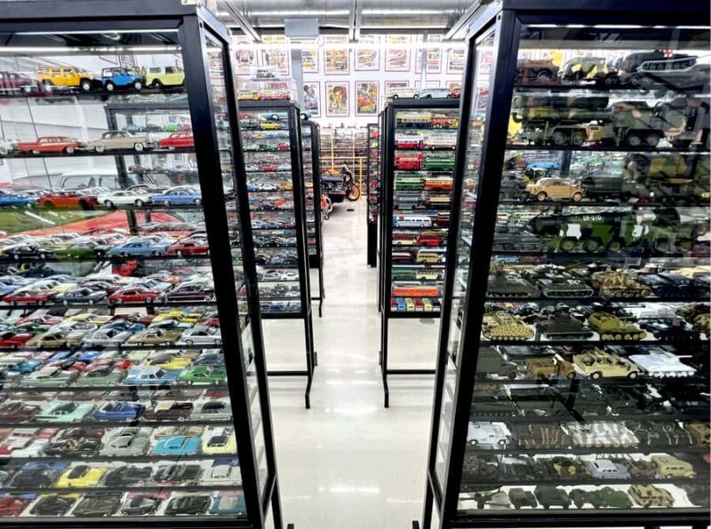 Goldvarg Collection Scale Model Car Museum Experience - Key Points