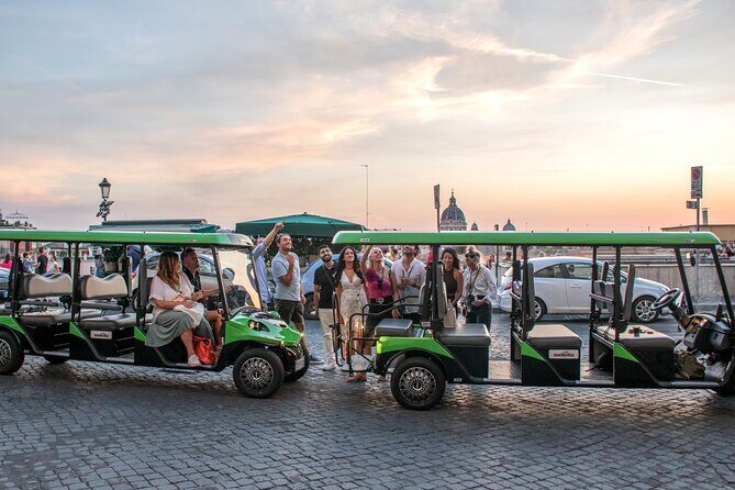 Golf Cart Odyssey in Rome - Key Points