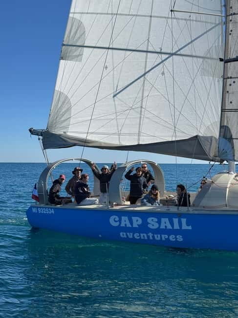 Golf Juan: Sunset Sailing Cruise with aperitif at the Island - What to Expect from the Sunset Sailing Cruise