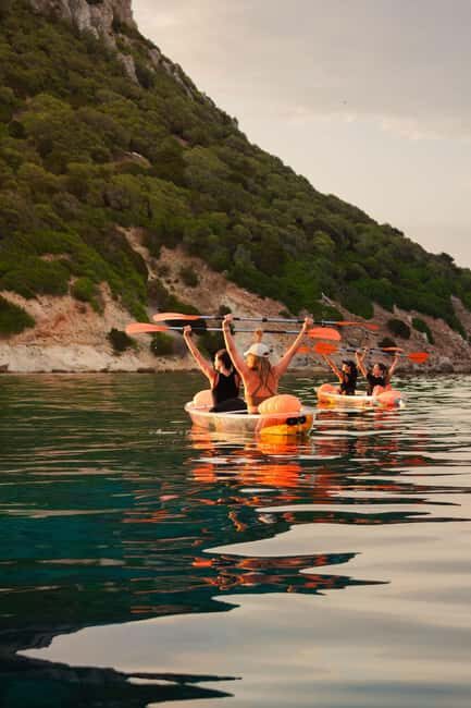 Golfo Aranci: traditional or transparent kayaks, dolphins, and aperitifs - Key Points