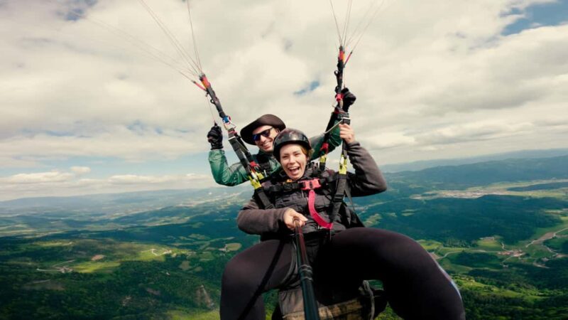 Golte Mozirje & Logarska Slovenia: Tandem Paragliding Flight - Key Points
