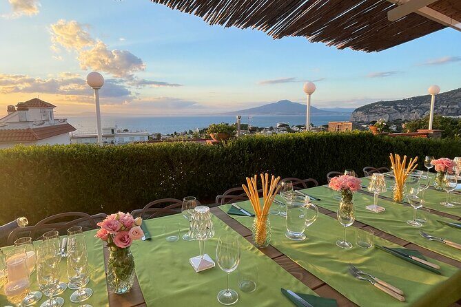 Gourmet Italian Dinner with Views of the Sorrento Coast - Key Points