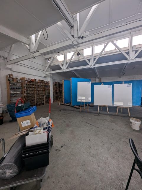 Graffiti workshop team event - The Artistic Process: From History to Hands-On