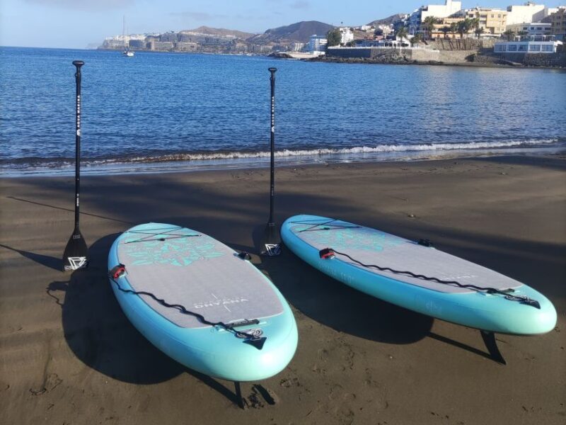 Gran Canaria : 2h Stand Up Paddle board lessons - The instructor and atmosphere