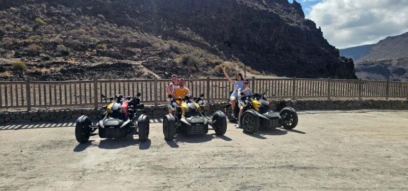 Gran Canaria: 3-WHEEL RYKER 2,5 HR TOUR -FREE PICKUP&DROPOFF - Key Points