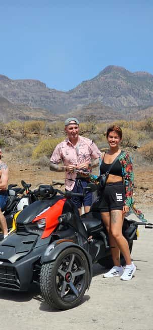 Gran Canaria: 3-WHEEL RYKER 2,5 HR TOUR -FREE PICKUP&DROPOFF - Who Would Love This Tour?