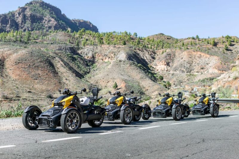 Gran Canaria: Can-Am Ryker 3-Wheel Motorcycle / Buggy / Quad - An Immersive Ride Through Gran Canaria: What to Expect