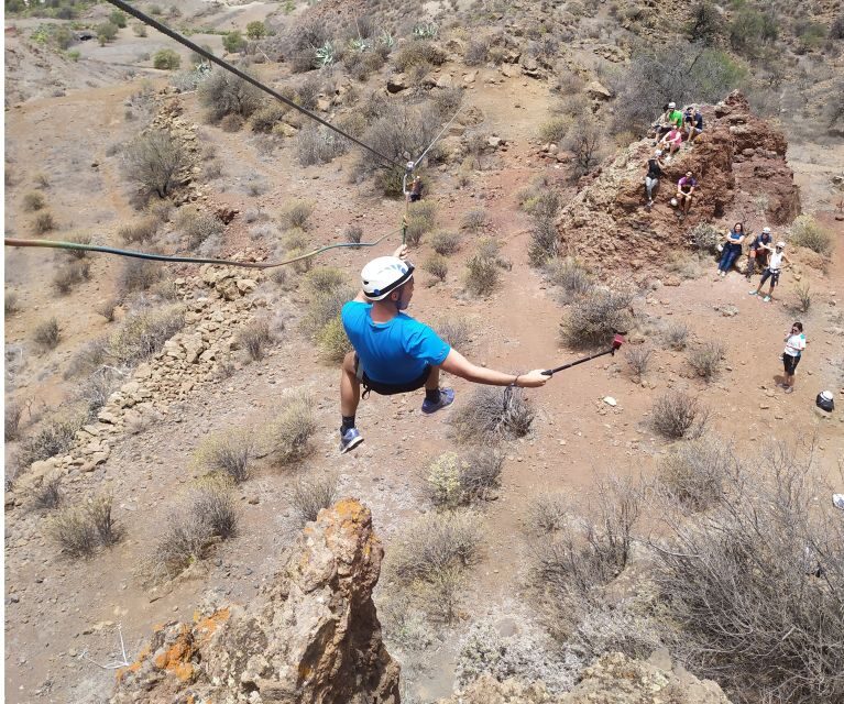 Gran Canaria: Zipline and Mountaineering Tour - The Itinerary: From Zipline to Cave Exploration