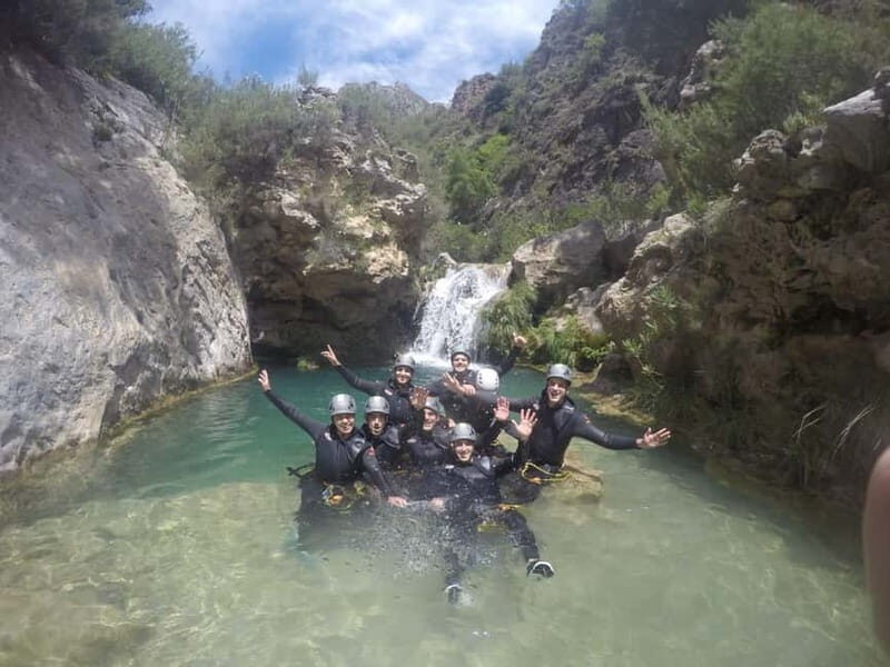 Granada: Río Verde Canyoning Tour with Photos & Videos - What You’ll Do in the Canyon