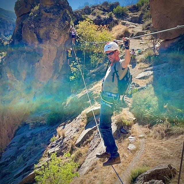 Granada: Vía Ferrata de Quentar - What to Expect from La Colmena Via Ferrata in Quéntar