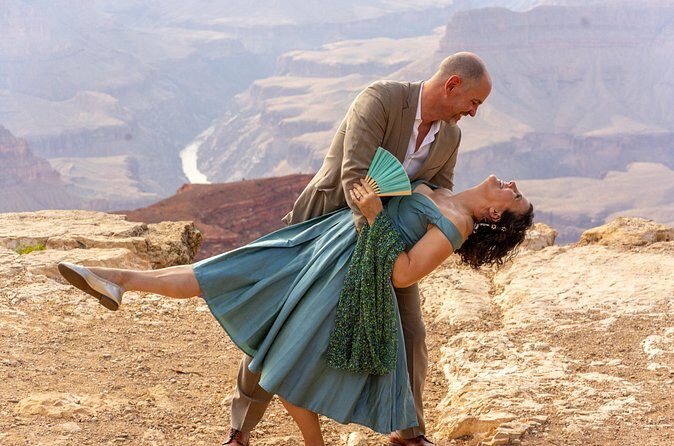 Grand Canyon Private Flying Dress Photoshoot Session - The Locations and Photographic Experience