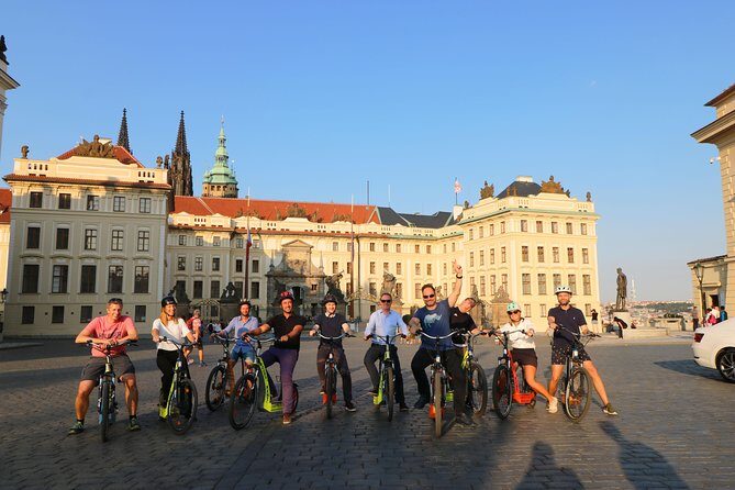 Grand City Tour of Prague on Cruiser e-Bikes or e-Scooters - A Deep Dive into the Prague E-Scooter Tour