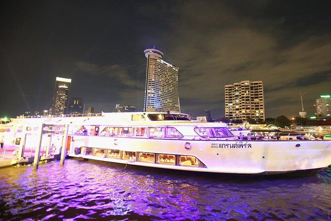 Grand Pearl Dinner Cruise Experience at Bangkok with Pickup - Key Points