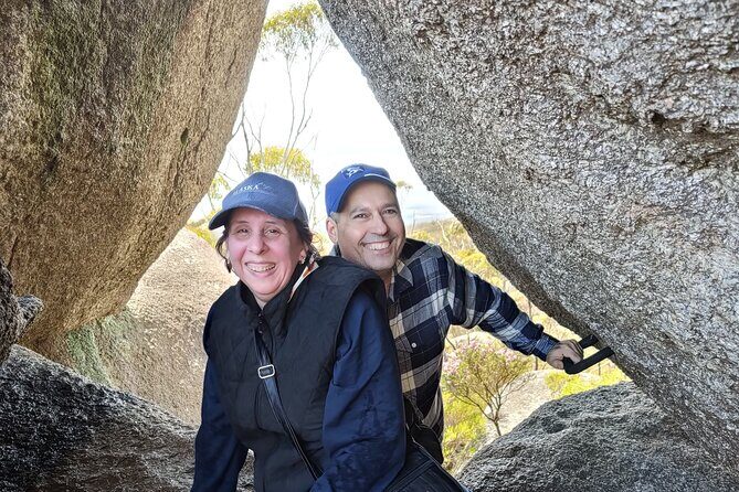 Granite Skywalk Porongurups - Stop 1: Castle Rock – Balancing Boulders and 360-Degree Views