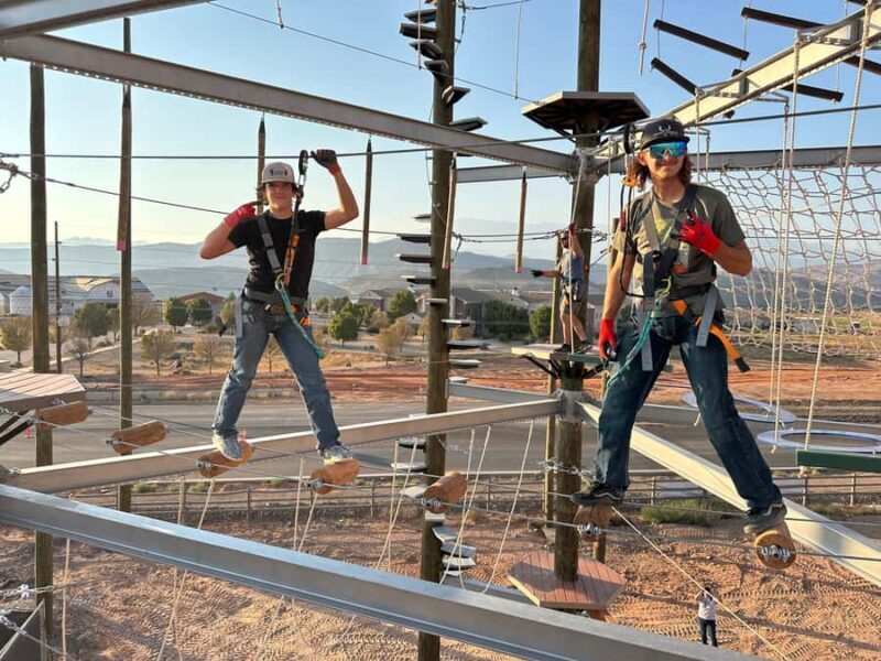 Greater Zion: Adventure Tower Ropes Course 2-Hour Pass - Logistics and Practical Details