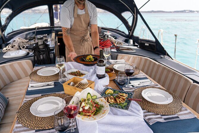 Greek Gastronomy & Wine Pairing Cruise with a Sommelier in Athens - Key Points