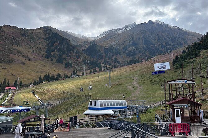 Group: Medeu, Shymbulak, Cathedral, 28's park, Market, Koktobe - Stop 2: Shymbulak Ski Resort