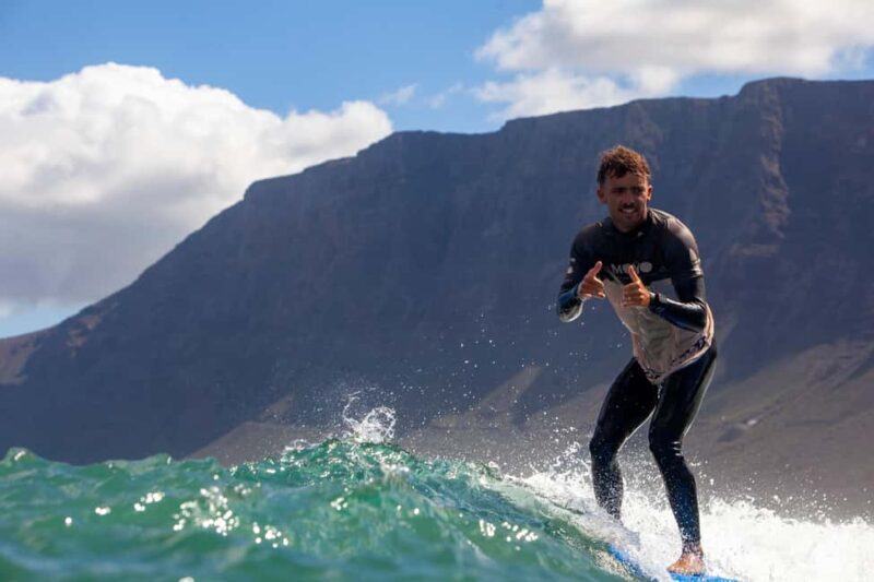 Group Surf Lessons in Lanzarote, learn with a local team - Key Points