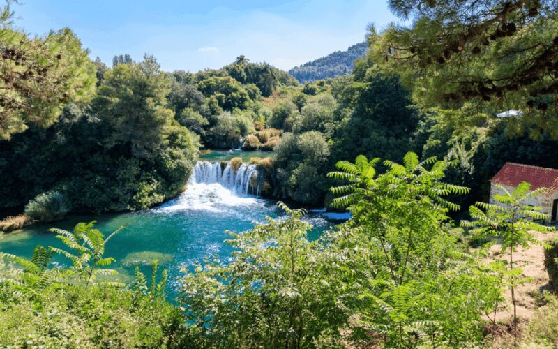 Group Tour to Krka Waterfalls from Split - Arrival at Krka National Park: The Entrance & Guided Tour