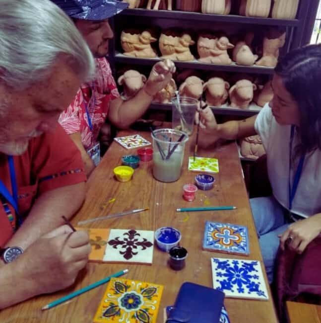 Guadalajara:Tlaquepaque Tramway Tour +Tile Painting & Drinks - Artisans and Cultural Highlights