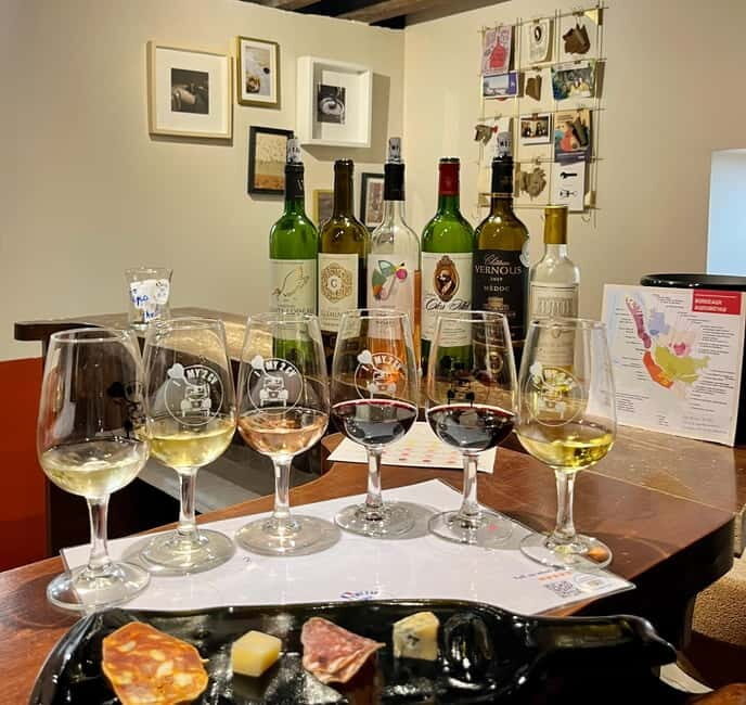 Guided Bordeaux Wine Tasting Class with 6 Wines and pairings - FAQs