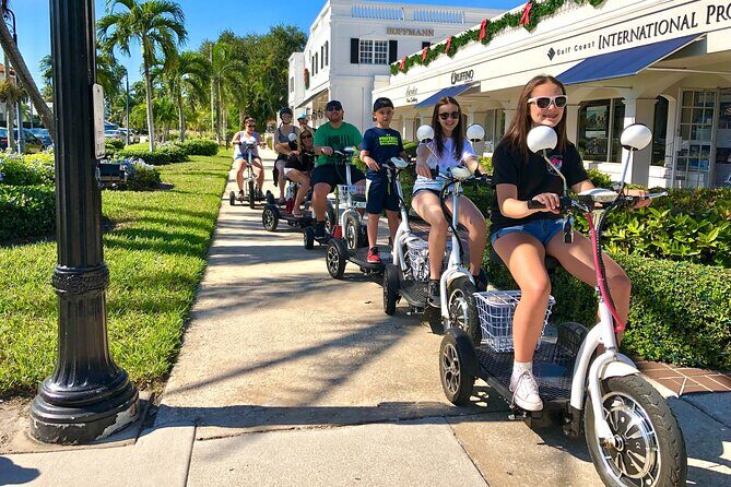 Guided Electric Trike Tour - Downtown Naples Florida - An In-Depth Look at the Electric Trike Tour