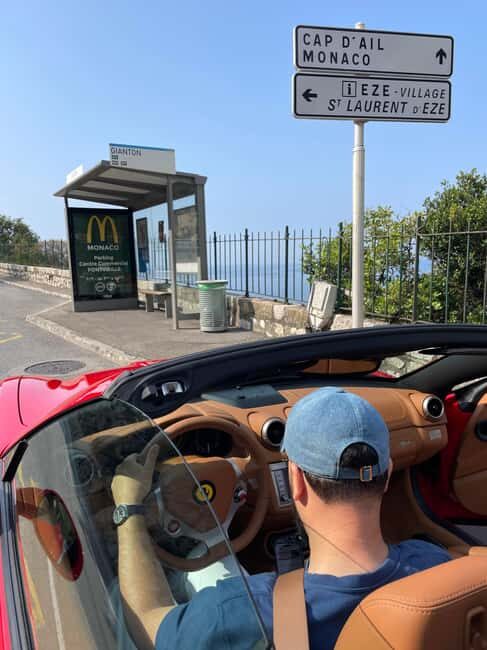 Guided Ferrari Tour: Monaco & Èze from Villefranche sur mer - Key Points