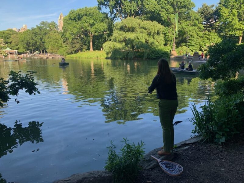 Guided Fishing in New York City's Iconic Central Park - An Authentic Slice of New York: Central Park Fishing