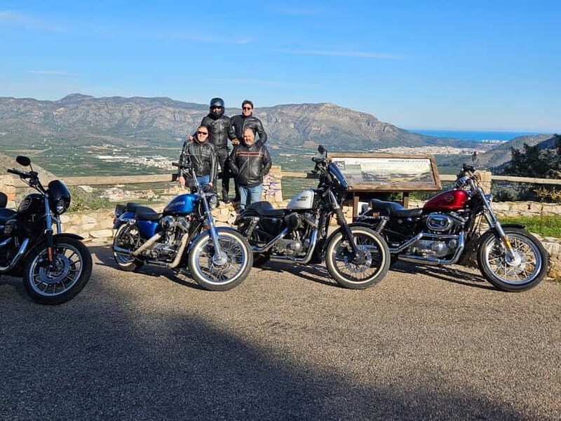 Guided Harley tours with lunch - Key Points