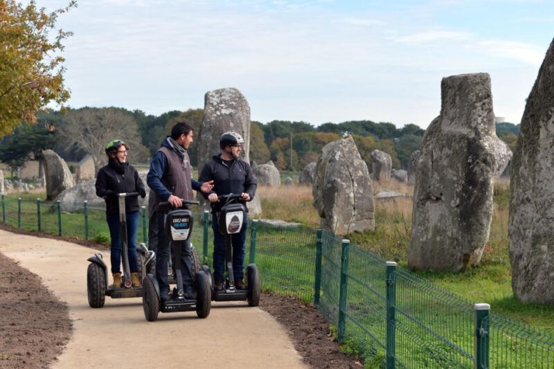 GUIDED IN SEGWAY - MENHIRS - 1:30 - Key Points