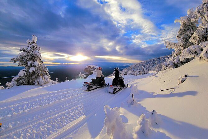 Guided Snowmobile Tours In The National Volcanic Monument - An Overview of the Experience