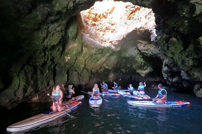 Guided Stand Up Paddle Tour in Lagos Ponta Da Piedade - Key Points