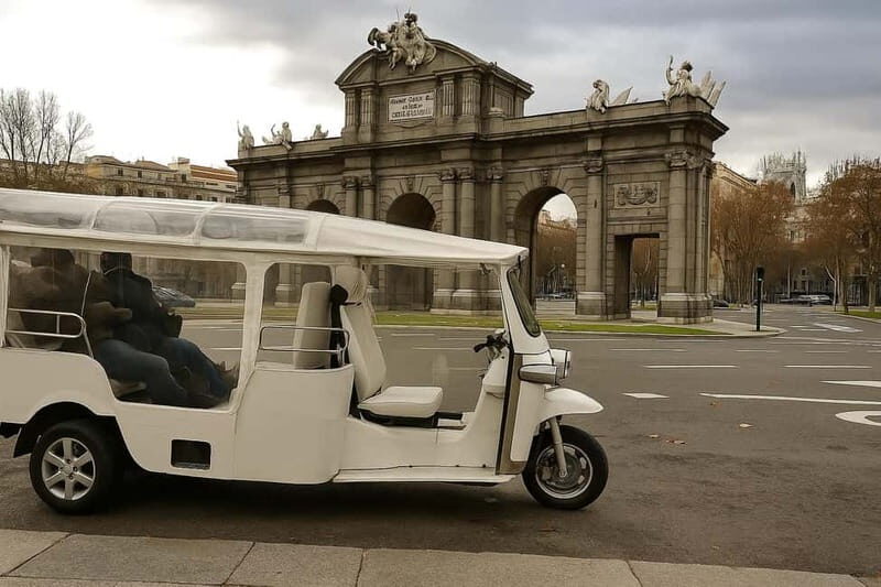 Guided Tour in Tuk Tuk around Madrid - The Sum Up