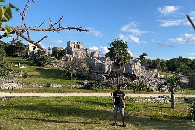 Guided Tour of Archaeological Zone of Tulum + Cenote Swim - Key Points