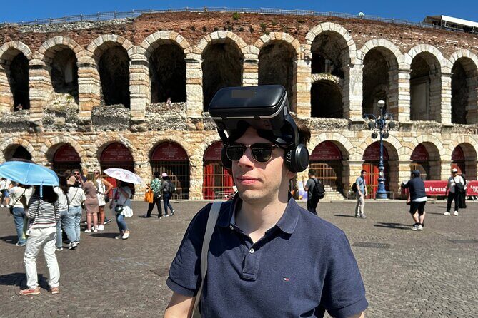 Guided tour of the Verona Arena with Virtual Reality - The Sum Up