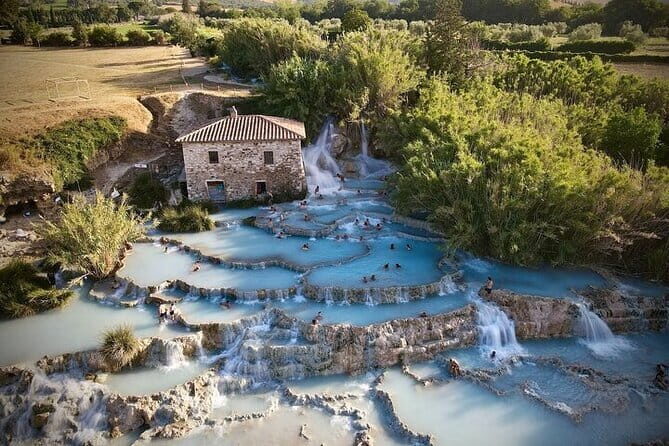 Guided tour of the wonderful Terme di Saturnia - The Itinerary in Detail