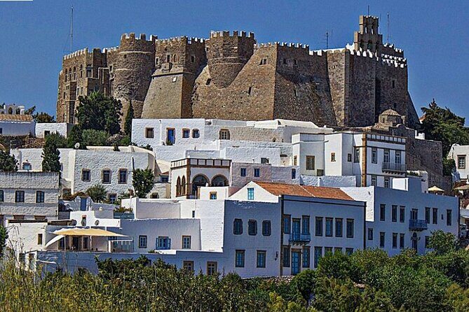 Guided Tour Patmos, Beaches, Windmills, Monasteries and Chora - The Iconic Windmills of Patmos