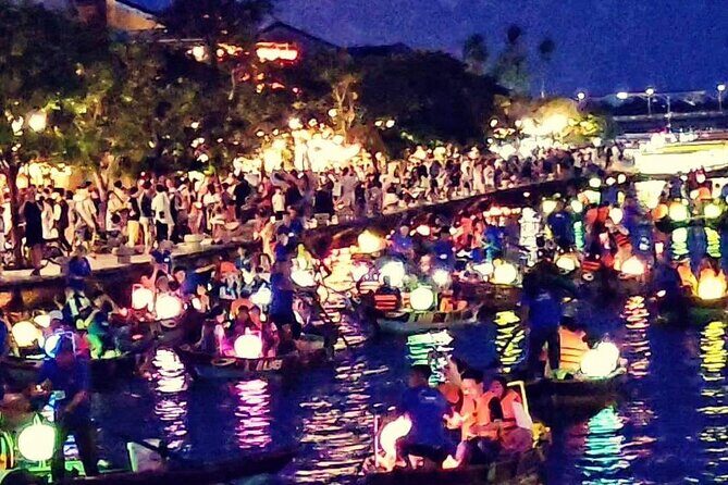 Guided Trip to Marble Mountain & Hoi An- Sampan Ride-Night market - Key Points