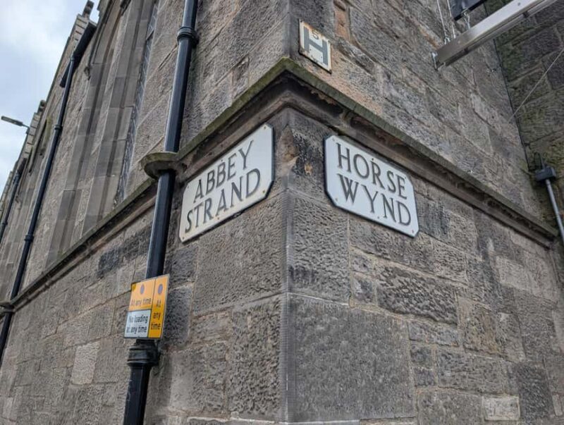 Guided Walking Tour - The Working Class Story of Cannongate - Key Points