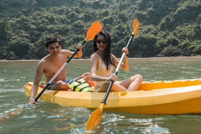 Ha Long & Lan Ha Bay Luxury Catamaran Cruise from Hanoi - The Sum Up
