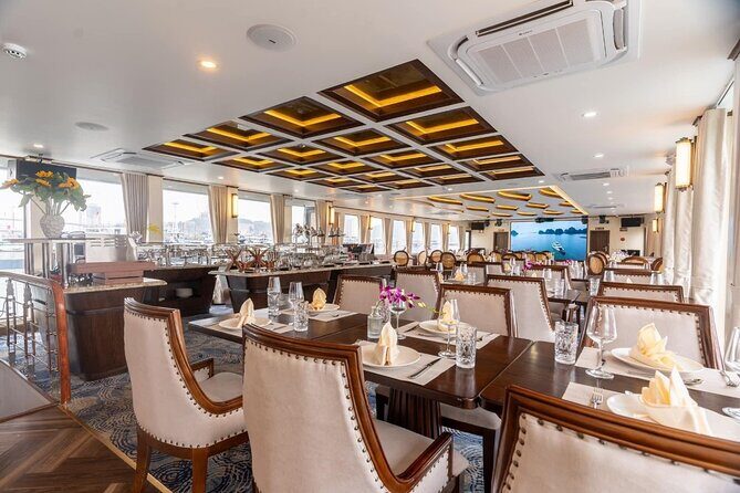 Ha Long Symphony Cruise Luxury Day Tour from Harbor with Pick up - FAQs
