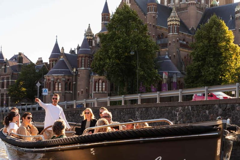 Haarlem: Open Boat Canal Tour in the Historical City Center - Key Points